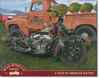 Jacobs-Indian Summer Tin Sign Signs