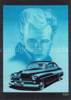 James Dean Metal Sign Tin