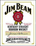 Jim Beam Tin Sign