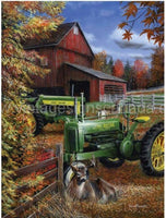 John Deere Barn Tin Sign