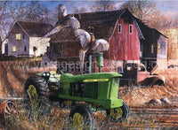 John Deere Tin Sign