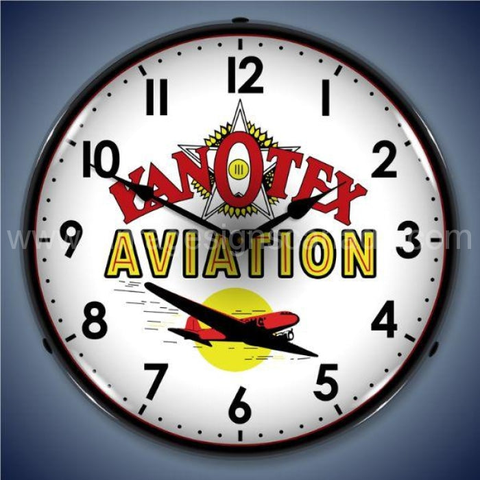 Kanotex Aviation Led Clock Clock