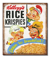 Kelloggs Rice Krispies Tin Sign