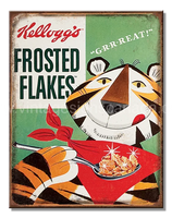 Kelloggs Tony Tiger Tin Sign