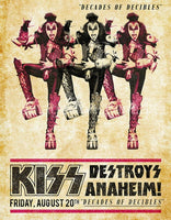 Kiss Decades Of Decibles Tin Sign