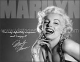 Marilyn-Definately Tin Sign