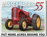 Massey Harris-55 Tin Sign