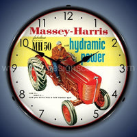 Massey-Harris Led Clock