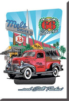 Mels Diner Truck Magnet Magnets