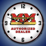Minneapolis Moline Led Clock