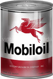 Mobil Oil Can Cut Out Sign