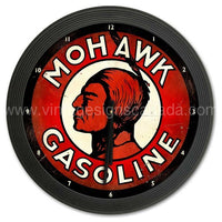 Mohawk Gasoline Sign Clock-18 Clock