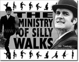Monty Python-Silly Walk Tin Sign - Vintage Signs Canada