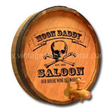 Custom Moon Daddy Saloon Quarter Barrel Sign - Vintage Signs Canada