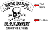 Custom Moon Daddy Saloon Quarter Barrel Sign - Vintage Signs Canada