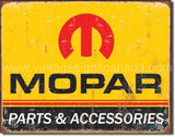 Mopar Logo 64-71 Tin Sign - Vintage Signs Canada