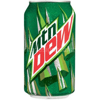 Mountain Dew Can Tin Sign - Vintage Signs Canada