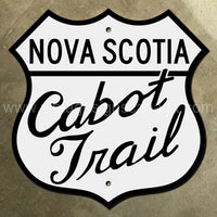 Nova Scotia Cabot Trail Metal Sign Metal Sign