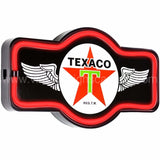 Officially Licensed Vintage Black Texaco Led Neon Light Up Sign Neon