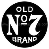 Old #7 Brand Tin Sign