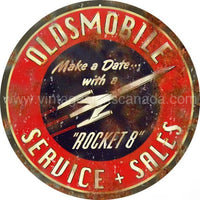 Oldsmobile Service Sign - Vintage Signs Canada