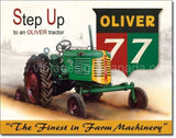 Oliver-77 Tin Sign