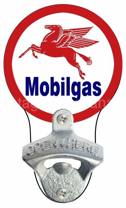 Pegasus Mobile Gas Gasoline Bottle Opener