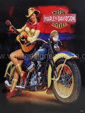 Playin Around Babe Harley-Davidson Metal Sign