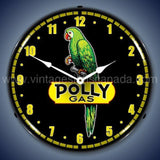 Polly Gas Backlit (Lighted) Clock