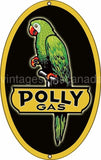 Poly Gasoline Motor Oil Metal Sign Tin