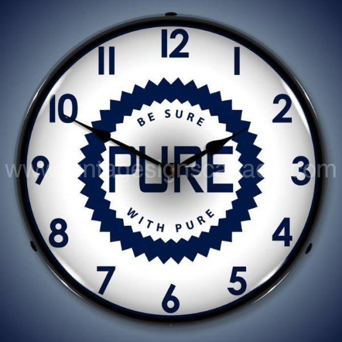 Pure Oil Led Clock