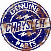 Reproduction Chrysler Parts Metal Sign Metal Sign