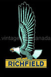 Richfield Eagle Steel Sign Tin