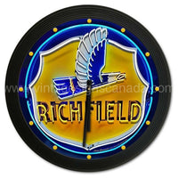 Richfield Sign Clock-18 Clock