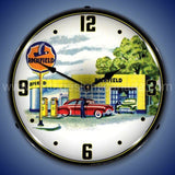 Richfield Station 1960S Led Clock