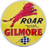 Roar With Gilmore 24 Round Tin Sign