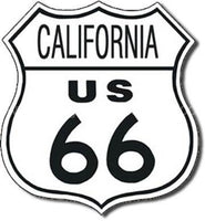 Route 66 California Tin Sign