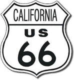 Route 66 California Tin Sign