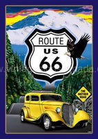 Route 66-The Mother Road Tin Sign