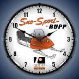 Rupp Snowmobile Led Clock
