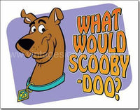 Scooby Doo-Wwsd Tin Sign