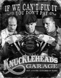 Stooges-Knuckleheads Garage Tin Sign