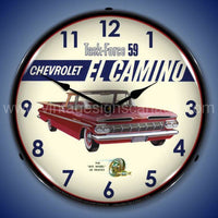 Task-Force 59 El Camino Led Clock