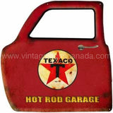 Texaco Reproduction Metal Door Cut Out With Emblem 2 Sizes To Choose Metal Sign
