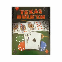 Texas Holdem Tin Sign Tin Sign