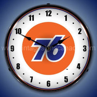 Union 76 Led Clock