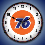 Union 76 Led Clock