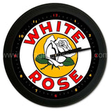 White Rose Sign Clock-18 Clock