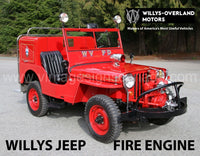 Willys-Overland Motors Metal Sign Metal Sign