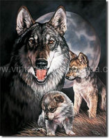 Wolf Experience Tin Sign